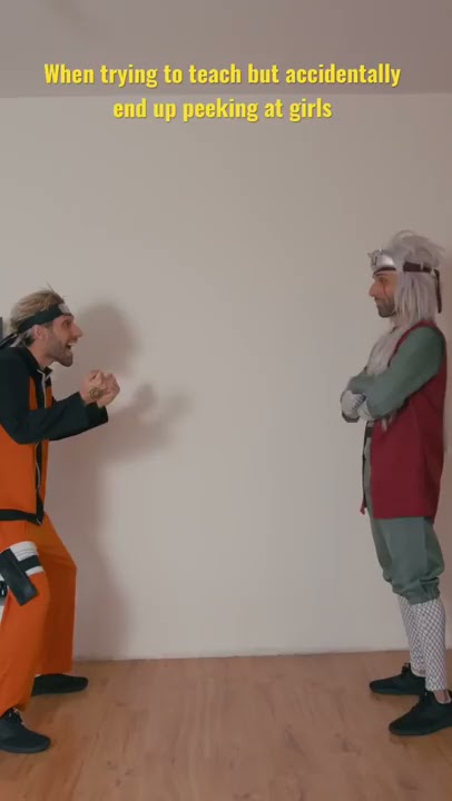 Jiraiya peeking at girls